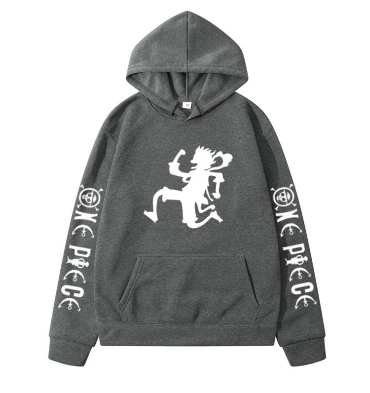 One Piece Nika Luffy Hoodie Sweatshirt for Unisex | Streetwear