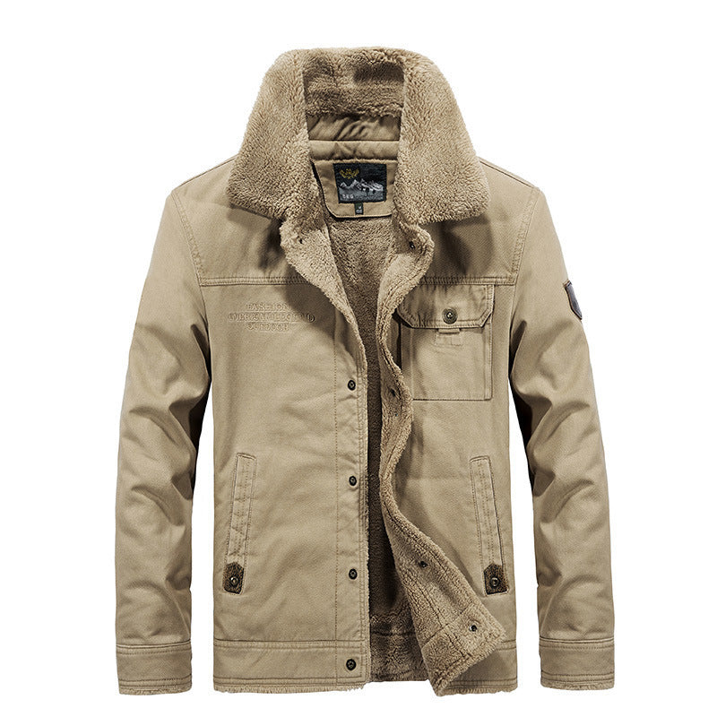 2024 Men's Cotton Padded Winter Parka Jacket