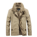 2024 Men's Cotton Padded Winter Parka Jacket
