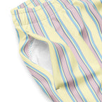 Men's Striped Swim Trunks