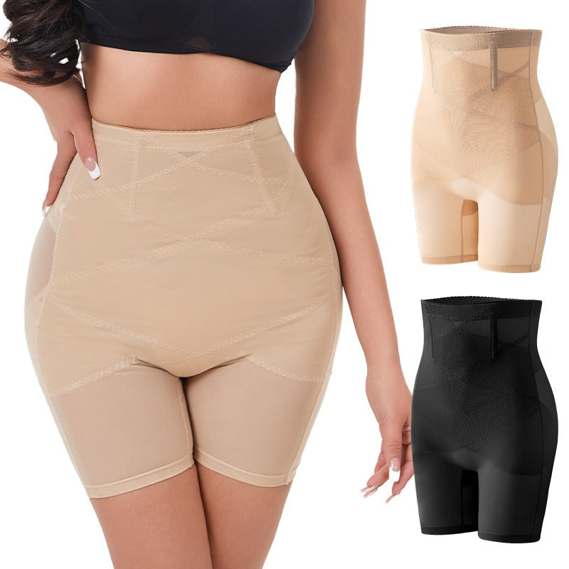 Womens High Waist Seamless Shaping Body Shaper Boyshorts