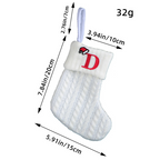 English Letter Christmas Socks