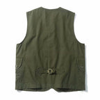 Men's Multi-pocket Retro Casual Vest Jacket Top