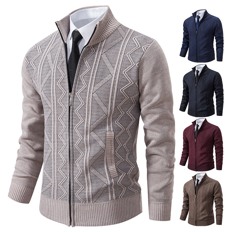 Men's Loose Knitted Cardigan Sweater Jacket