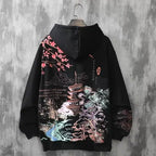 Men's Fleece Hoodie - Harajuku Style Streetwear Jacket | Streetwear