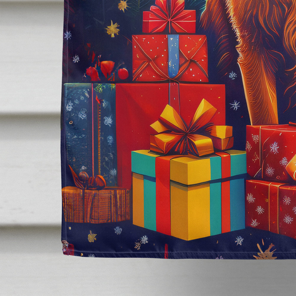 Chesapeake Bay Retriever Holiday Christmas House Flag