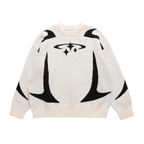 Women's Loose Crewneck Sweater Outside Wear