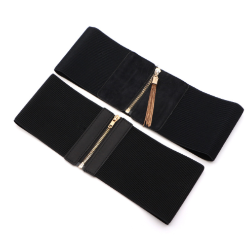 Women's Versatile Wide Dress with Belt for Summer Fashion
