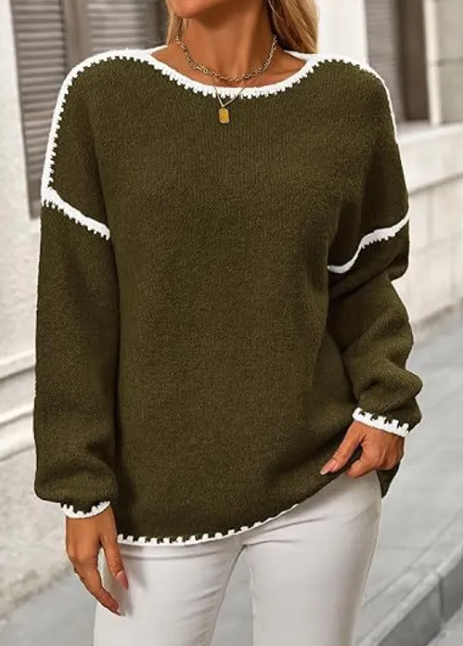 Cozy Pullover Sweater for Fall and Winter | Streetwear