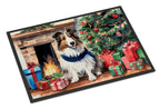 Sheltie Cozy Christmas Doormat
