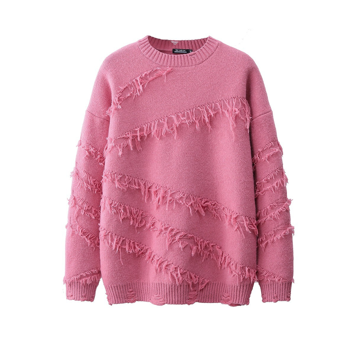 Vintage Tassel Sweater for Men and Women, Chic Style