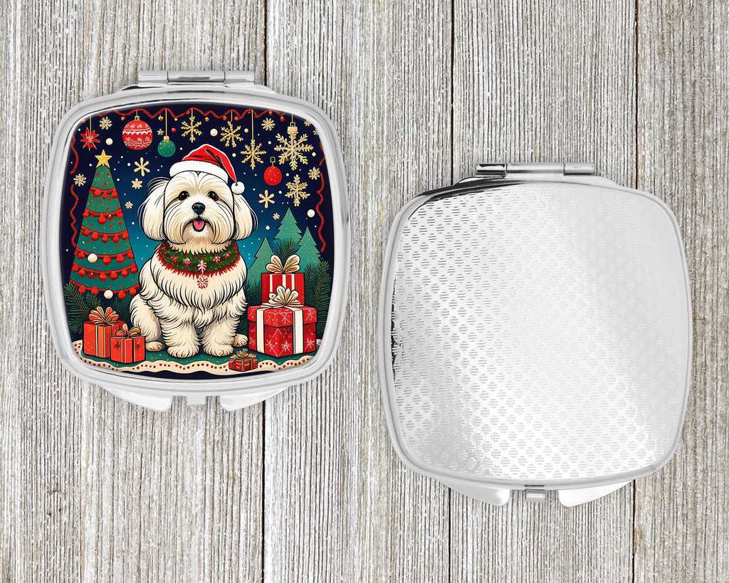 Coton De Tulear Christmas Compact Mirror