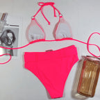 High Waist Printed Bikini Set for Women 2020