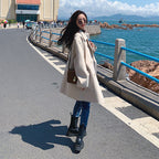 Double-faced Cashmere Mid-length Women's Coat