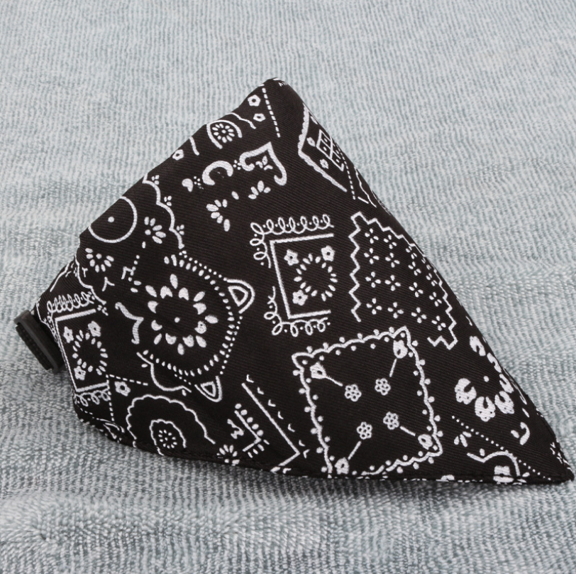 Adjustable Neck Scarf Bandana for Dogs and Cats