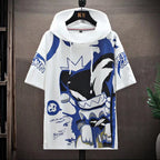 Men's Summer Hoodie - Japanese Street Style Casual Wear | Streetwear
