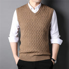 Warm Fashionable Casual Men's Tank Tops for Autumn/Winter