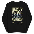 Men's Heavy Wave Energy Organic Sweatshirt | Streetwear