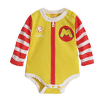 Augelute Long Sleeve Bodysuit for Infants and Toddlers