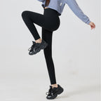 Silk Cashmere Fleece-Lined Yoga Pants