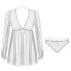 New Autumn Winter Women's Lace Lingerie Set