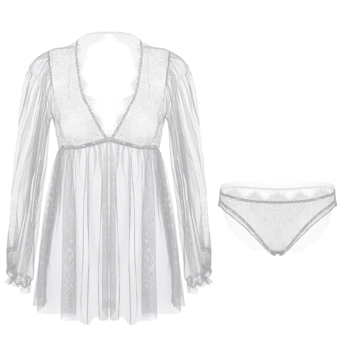 New Autumn Winter Women's Lace Lingerie Set