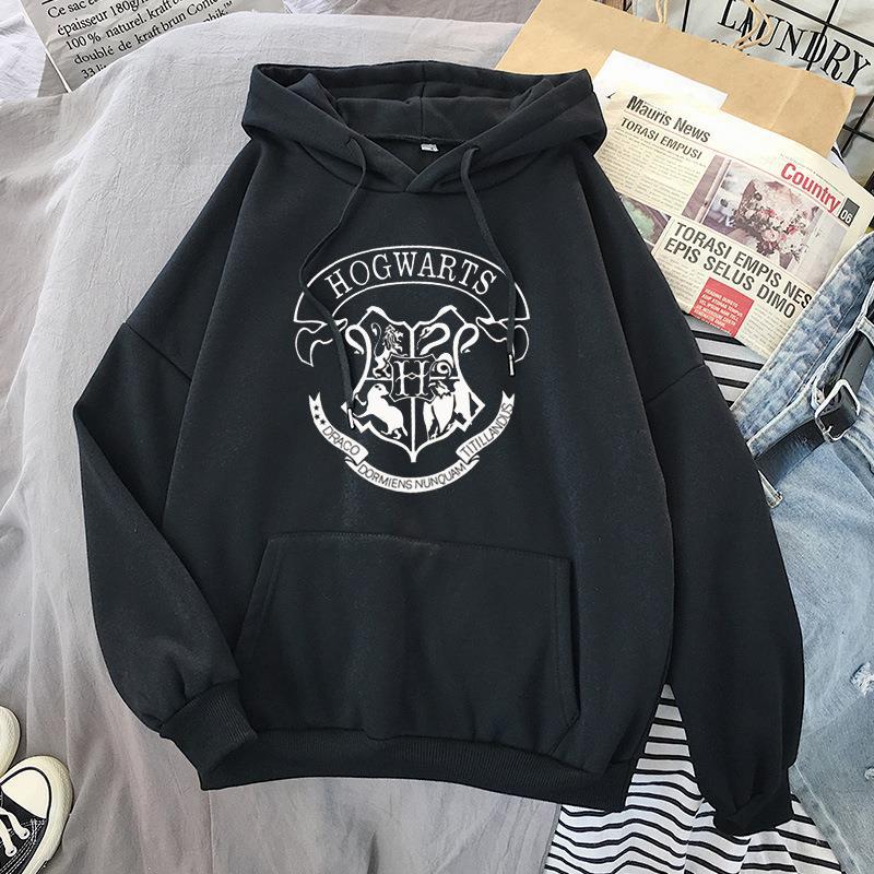 Casual Loose-Fitting Hoodie Sweater with Print Design | Streetwear