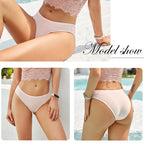 Cute Ladies' Low Waist Breathable Cotton Panties