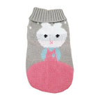Christmas Snowflake Turtleneck Sweater for Pets