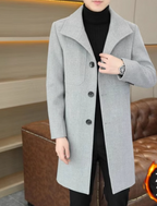 Men's Mid-Length Trench Coat