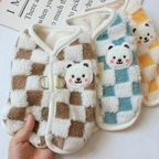 Fleece-Lined Warm Dog Outfit with Leash
