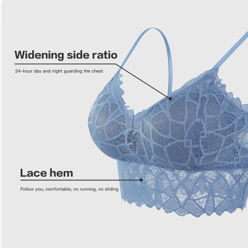 Comfortable Cotton Lace Tube Top Back Underwear