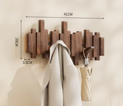 Wooden Piano Coat Rack (One Set)