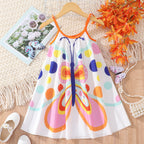 2023 Hot Selling Girls' Summer Rainbow Dress