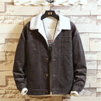 Exquisite Corduroy Cotton Padded Jacket for Fashion