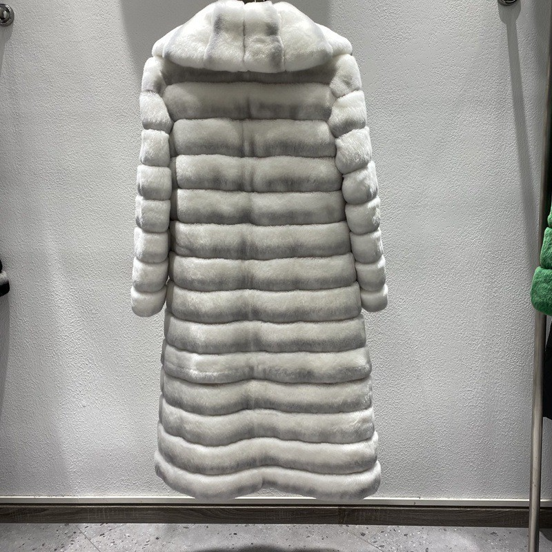 Standing Collar Fur Jacket