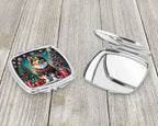 Sheltie Christmas Compact Mirror