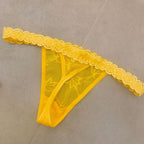 DIY Custom Metal Rhinestone Lace Panties for Women