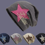 XINGX Embroidered Letter Patch Beanie Hat | Embroidered Cap