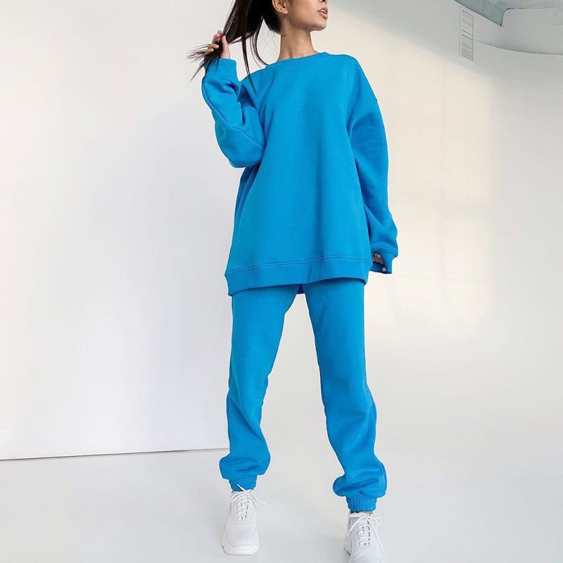 Pullover Sweatpants Set | Streetwear
