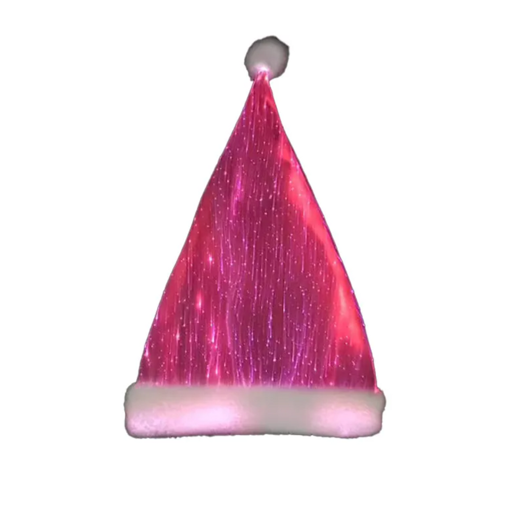 LED Christmas Hat | Embroidered Cap