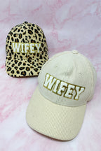 Wifey Corduroy Ball Cap | Embroidered Cap