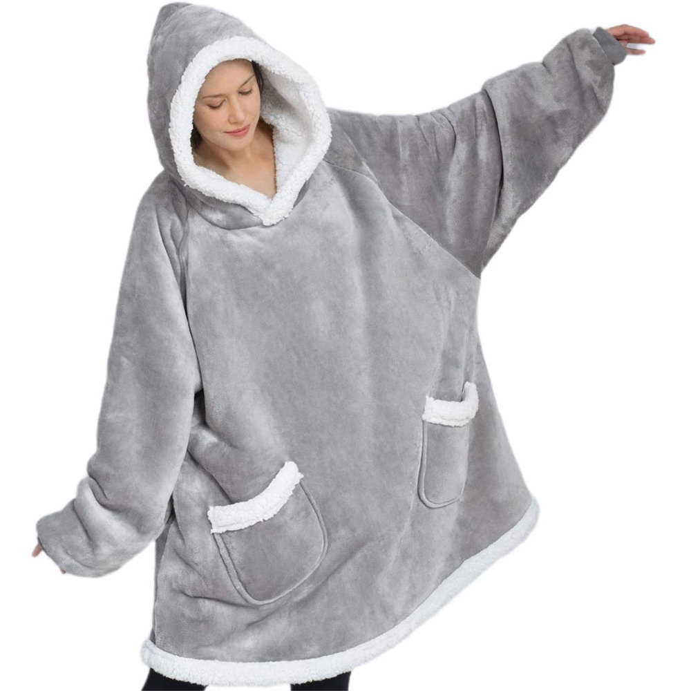 Lambs Wool Hoodie Blanket | Streetwear