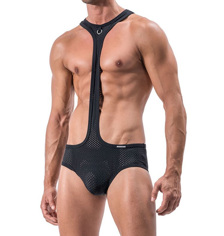 Lingerie Bodysuit Set with Mesh Breathable Design