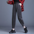 Papa Harlan Cropped Corduroy Trousers for Men