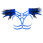 Feather Wing Strappy Cage Body Harness