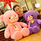 Plush Teddy Bear with Scarf - Customizable Gift | Home Decor