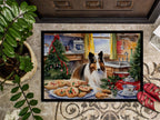 Sheltie Christmas Cookies Doormat