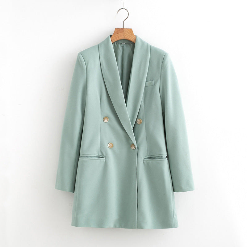 Buttoned Suit Jacket