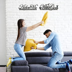 "With God All Things Are Possible" Metal Wall Sign | Christian Home Decor